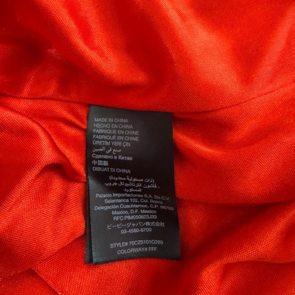 Bebe Vibrant Red Lady's dress size M - Picture 4 of 4